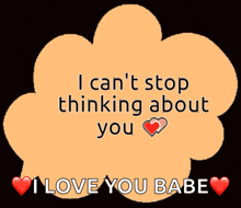 Cant Stop Thinking About You On My Mind GIF