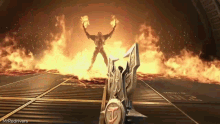 Doom Eternal Sword GIF - Doom Eternal Sword Fire GIFs