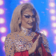 Clapping Anetra GIF - Clapping Anetra Rupaul’s Drag Race GIFs