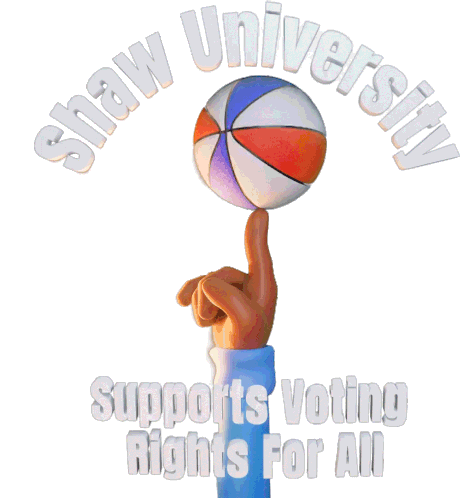 Shaw University Supports Voting Rights For All North Carolina Sticker - Shaw University Supports Voting Rights For All North Carolina Vote Stickers