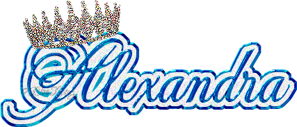 Alexandra Alexandra Name Sticker - Alexandra Alexandra Name Crown Stickers