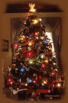Luzes De Natal Christmas Lights GIF - Luzes De Natal Christmas Lights Christmas Tree GIFs