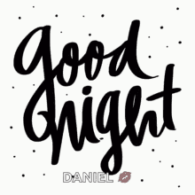 Good Night Daniel GIF - Good Night Daniel Kiss GIFs