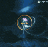 a purple flower in a circle with the words family anvelir
