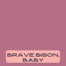 Bison Brave GIF