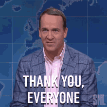 Thank You Everyone Saturday Night Live GIF - Thank You Everyone Saturday Night Live Weekend Update GIFs