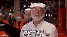 Every Year It Gets Better Conference GIF - Every Year It Gets Better Conference Headshake GIFs