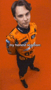 My Honest Reaction Oscar Piastri GIF - My Honest Reaction Oscar Piastri Op81 GIFs