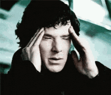 Headache Benedict Cumberbatch GIF - Headache Benedict Cumberbatch Sherlock GIFs