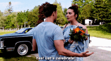 Schitts Creek Alexis Rose GIF - Schitts Creek Alexis Rose Yes Lets Celebrate GIFs