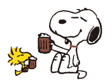 Snoopy Cheers GIF