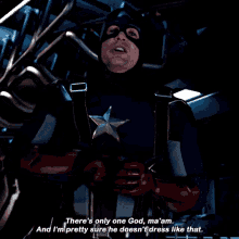 Captain America Only One GIF - Captain America Only One God GIFs