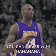 Kobe Bryant You Can Never Win GIF