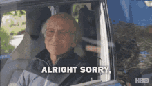Sorryyyy GIF - Larry David Sorry Alright GIFs