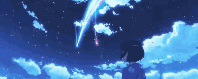 Shooting stars 8-bit - Animated Discord Banner