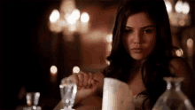danielle campbell davina the originals lights on candle