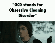 Harry Potter Ocd GIF - Harry Potter Ocd Cleaning GIFs