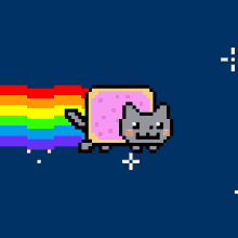 Nyan Cat Kawaii GIF - Nyan Cat Kawaii Cute Kitty GIFs