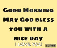 Good Morning Cliphy GIF - Good Morning Cliphy Blessings GIFs
