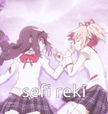 Sefireki Madoka GIF - Sefireki Madoka Homura GIFs