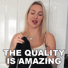The Quality Is Amazing Tracy Kiss GIF - The Quality Is Amazing Tracy Kiss The Quality Is Great GIFs