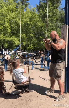 Dad And Daughter Work Out GIF - Dad And Daughter Work Out Fun GIFs