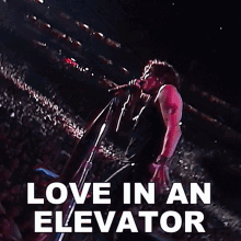 Love In An Elevator Steven Tyler GIF - Love In An Elevator Steven Tyler Aerosmith GIFs