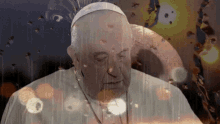 Pope Francis Sad GIF - Pope Francis Sad Rain GIFs