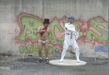 Dancing Fireworks GIF