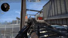 a screenshot of a video game shows a person holding a gun with a $ 250 prize in the background