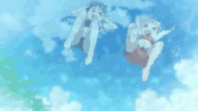 ゆゆしき ゆゆ式 Yuyushiki アニメ GIF - Pool Jump In Yuyushiki GIFs