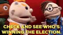 Sml Junior GIF - Sml Junior Check And See Whos Winning The Election GIFs