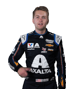 Thumbs Up William Byron Sticker - Thumbs Up William Byron Nascar Stickers