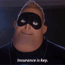 The Incredibles Bob Parr GIF - The Incredibles Bob Parr Insurance Is Key GIFs