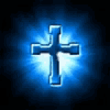 Cross Blue GIF - Cross Blue Flashy GIFs