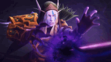 Alleria Windrunner Wow Warcraft Void Elf GIF