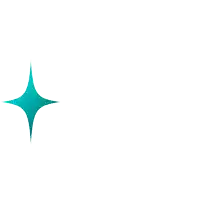 a logo for ai at work with a star in the center