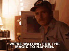 Waiting For The Magic To Happen Scott Mc Micken GIF - Waiting For The Magic To Happen Scott Mc Micken Dr Dog Gif GIFs