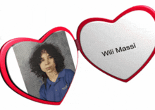 a picture of a person with the name willi massi written on it