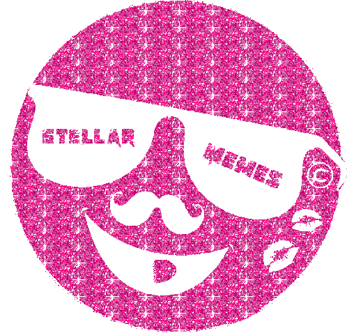Stellar Smile Glitter Smile Sticker - Stellar Smile Glitter Smile Pink Stellar Smile Stickers