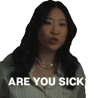 Are You Sick Sam Sticker - Are You Sick Sam Tina Jung Stickers
