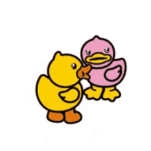 B Duck Emoticon GIF