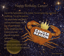 Cancer Birthday Cancer Season GIF