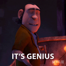 Its Genius Blinky GIF - Its Genius Blinky Trollhunters Tales Of Arcadia GIFs