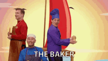 the baker baguette bread sailing sunset
