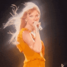 Taylor Swift Glowing Looking Away Indiniprint GIF