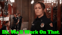 Station19 Andy Herrera GIF - Station19 Andy Herrera Eh Well Work On That GIFs