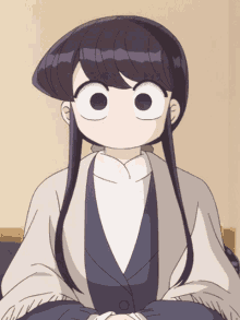 Anime Girl Anime GIF - Anime Girl Anime Komi Cant Communicate GIFs
