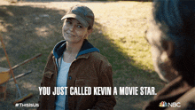 You Just Called Kevin A Movie Star Rebecca Pearson GIF - You Just Called Kevin A Movie Star Rebecca Pearson Mandy Moore GIFs