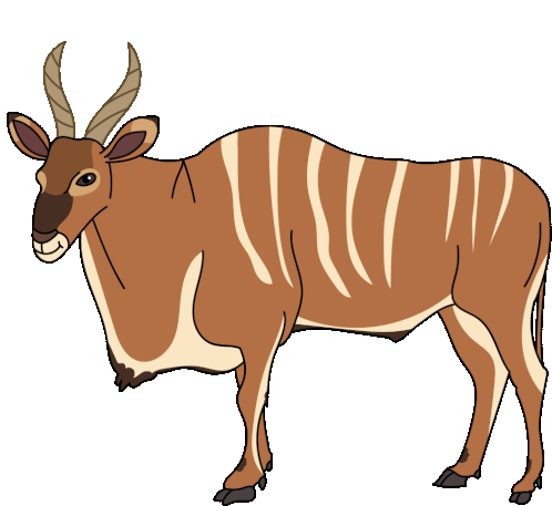 Antelope Eland Sticker